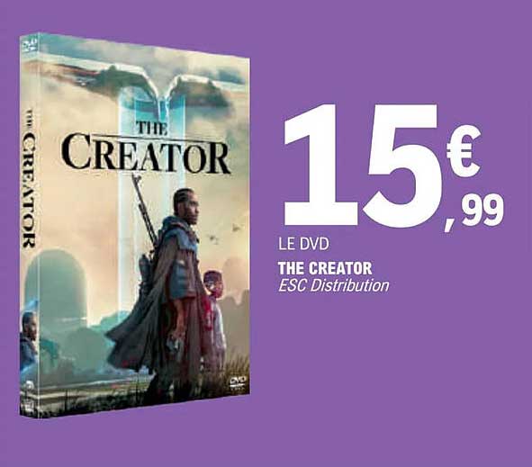 le dvd the creator esc distribution