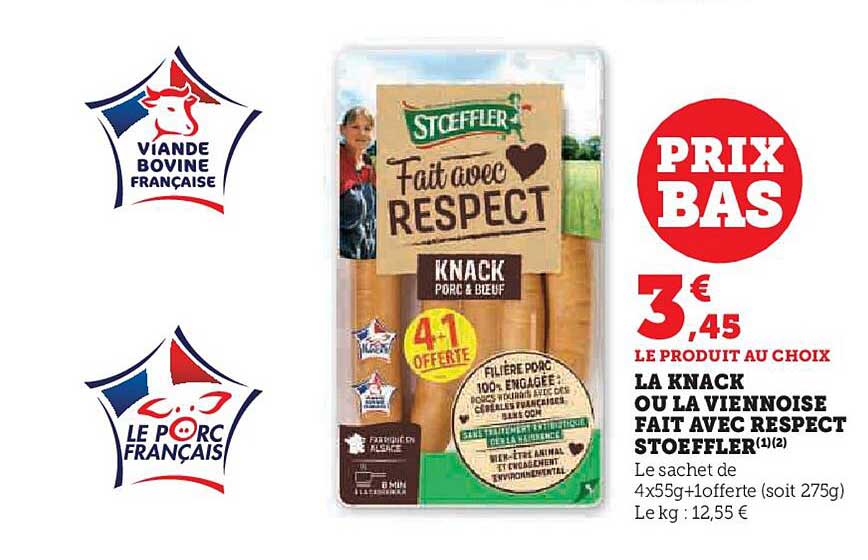 le knack ou la viennoise fait avec respect stoeffler