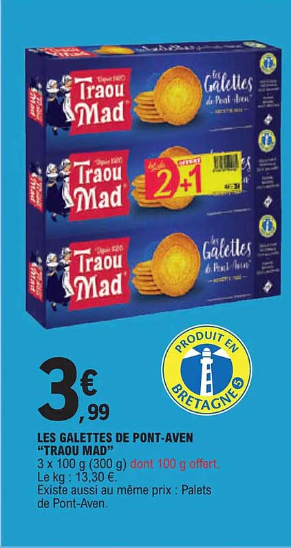 les galettes de pont-aven "traou mad"