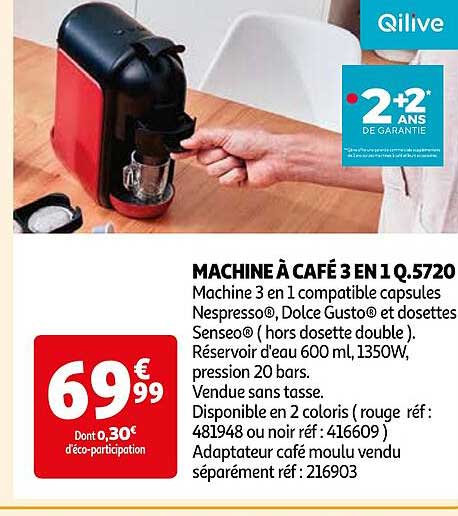 machien à café 3 en 1 q.5720