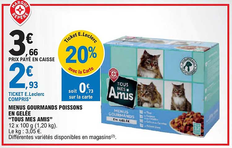 menus gourmands poissons en gelée "tous mes amis"