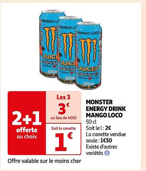 monster energy drink mango loco