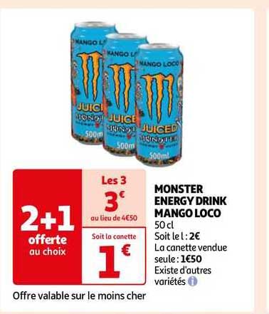 monster energy drink mango loco