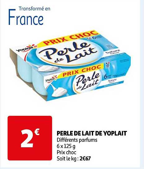 Perle De Laite De Yoplait