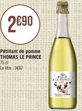 Pétillant De Pomme Thomas Le Prince