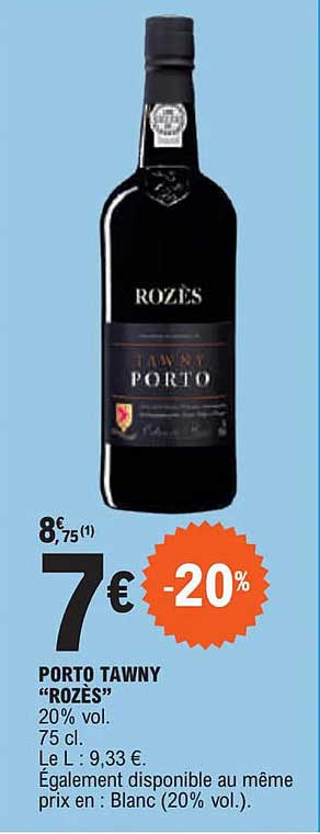Porto Tawny "rozès"