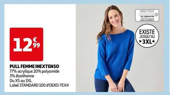 Pull Femme Inextenso