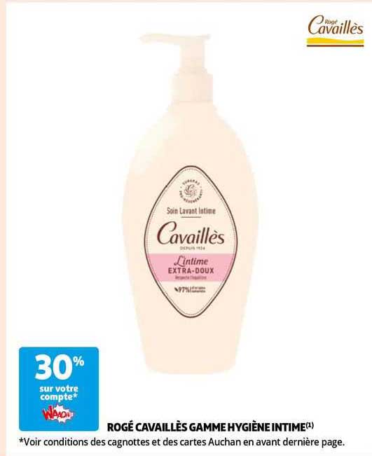 rogé cavaillès gamme hygiène intime
