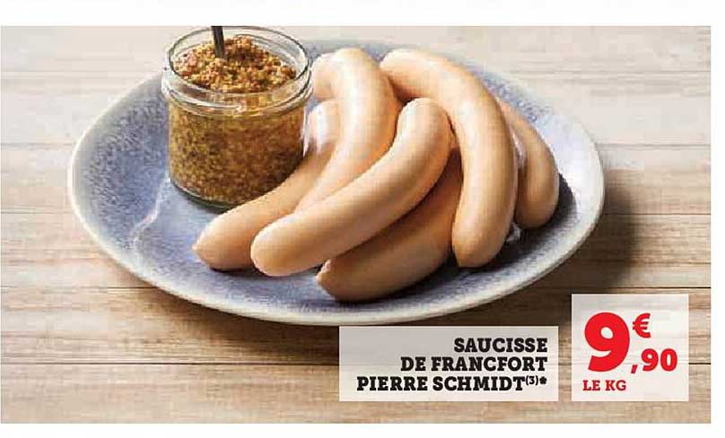 saucisse de francfort pierre schmidt