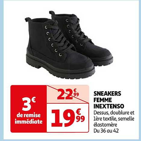 Sneakers Femme Inextenso