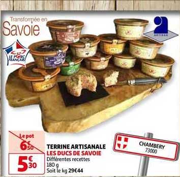 terrine artisanale les ducs de savoie