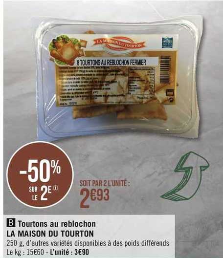 Tourtons Au Reblochon La Maison Du Tourton