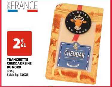 Tranchette Cheddar Reien Du Nord