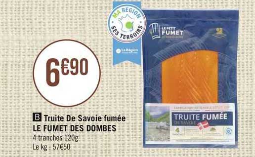 truite de savoie fumée le fumet des dombes