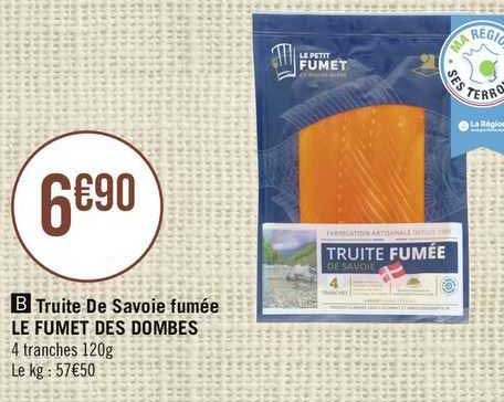 truite de savoie fumée le fumet des dombes