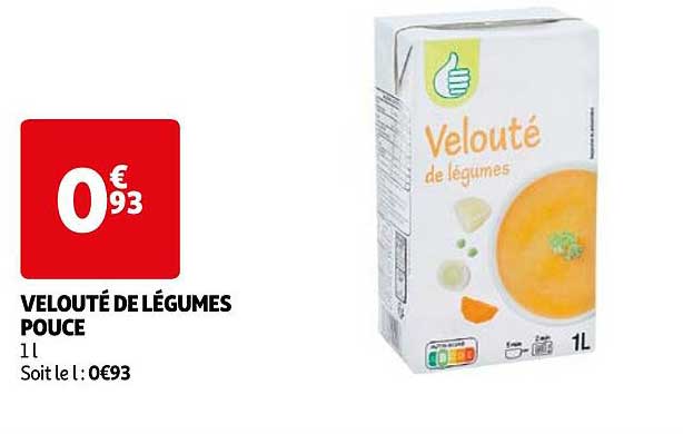 Velouté De Légumes Pouce