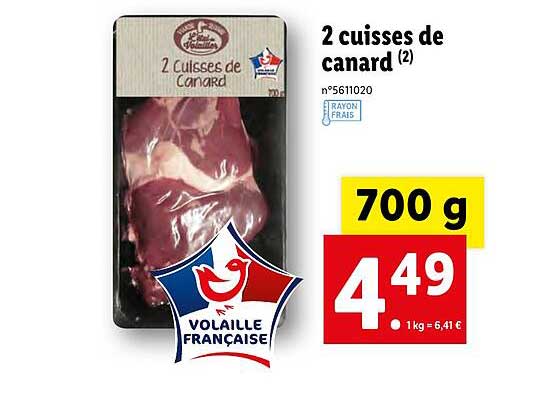 2 Cuisses De Canard