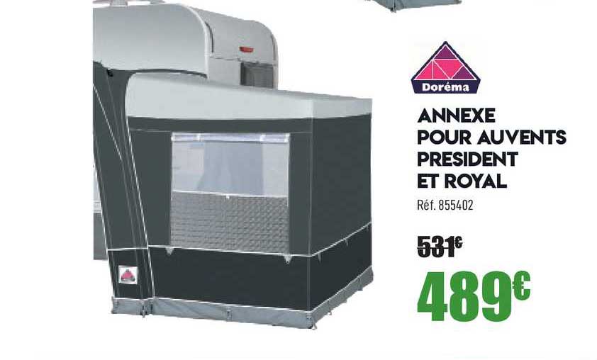 annex pour auvents président et royal