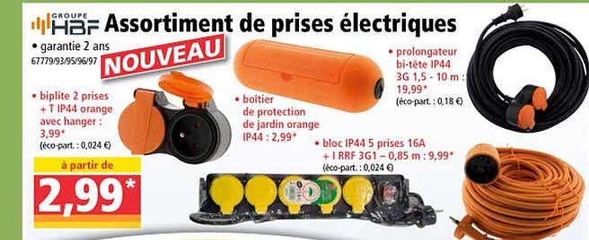 Assortiment De Prises électriques Groupe Hbf