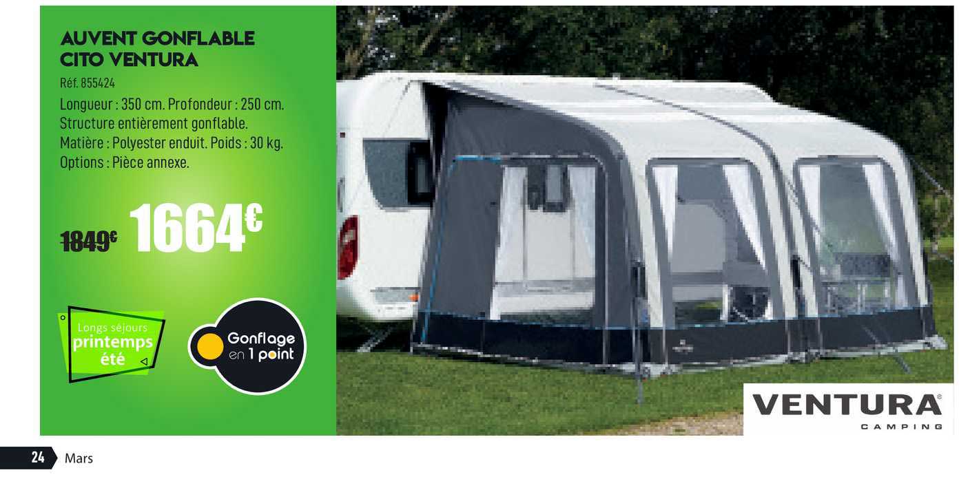 auvent gonflable cito ventura