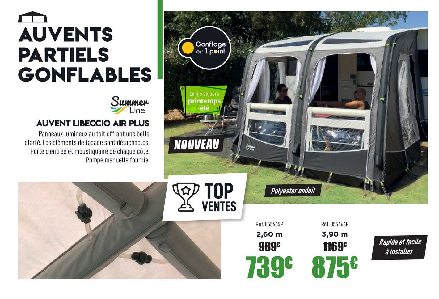 auvents libeccio air plus summer line