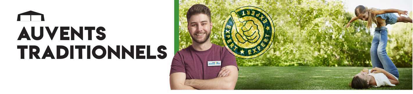 auvents traditionnels