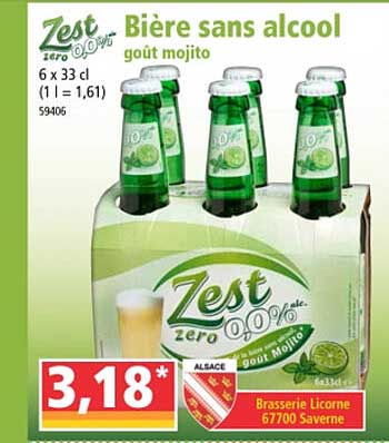 Bière Sans Alcool Goût Mojito