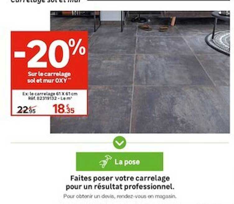 carrelage sol et mur oxy