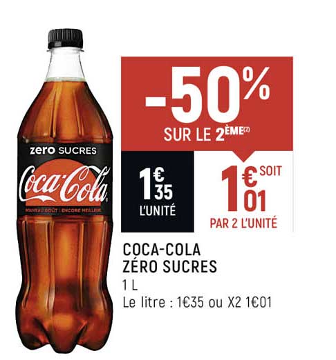 coca-cola zéro sucres
