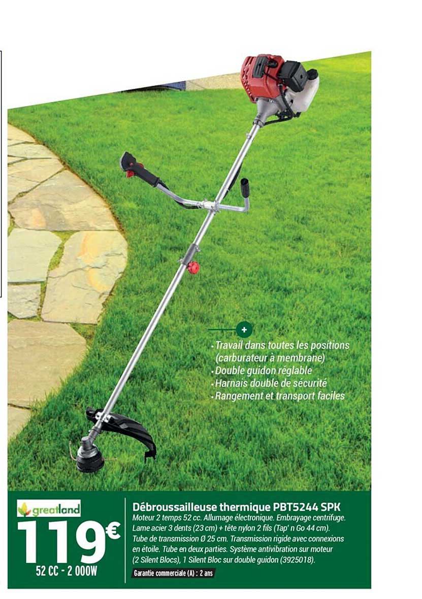 débrousailleuse thermique