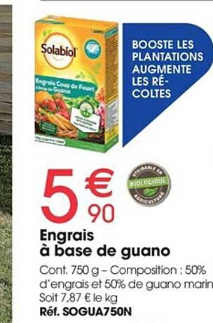 engrais à base de guano solabiol