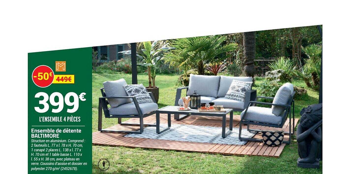 ensemble de détente baltimore