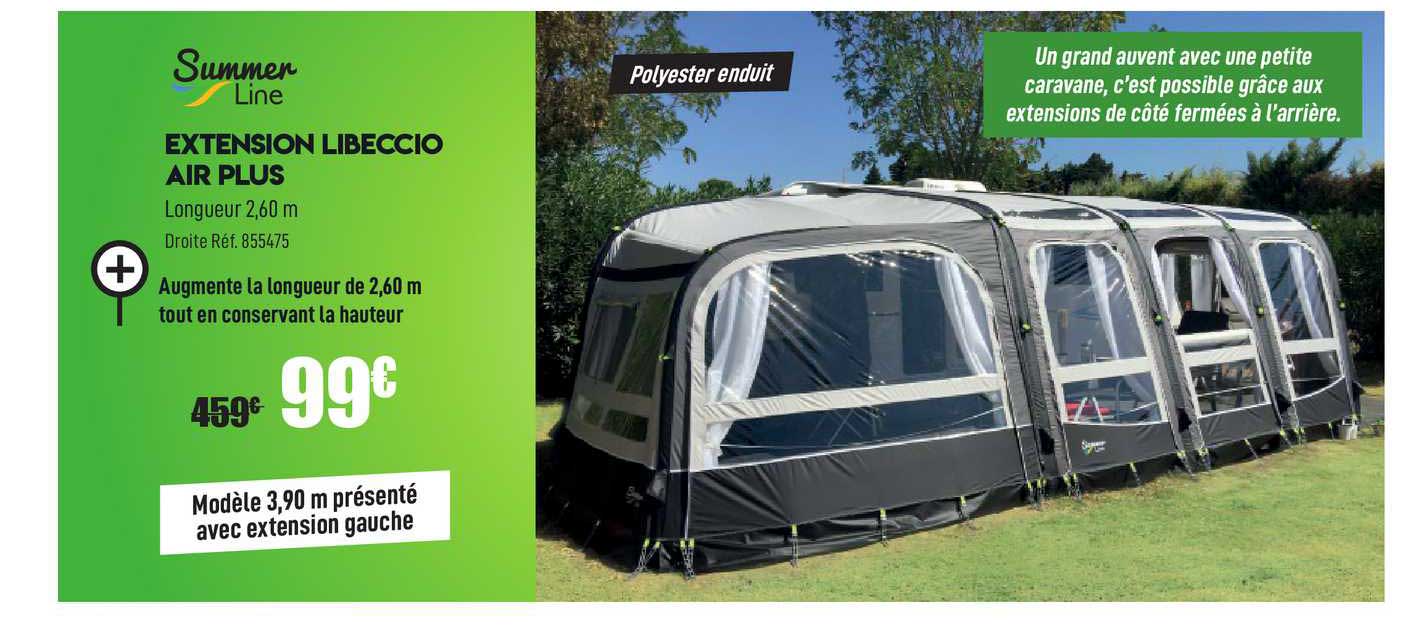 Extension Libeccio Air Plus Summer Line