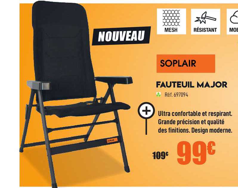 fauteuil major soplair