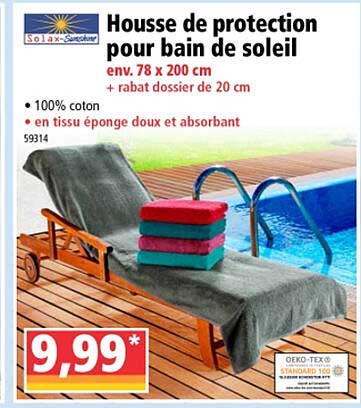 Housse De Protection Pour Bain De Soleil