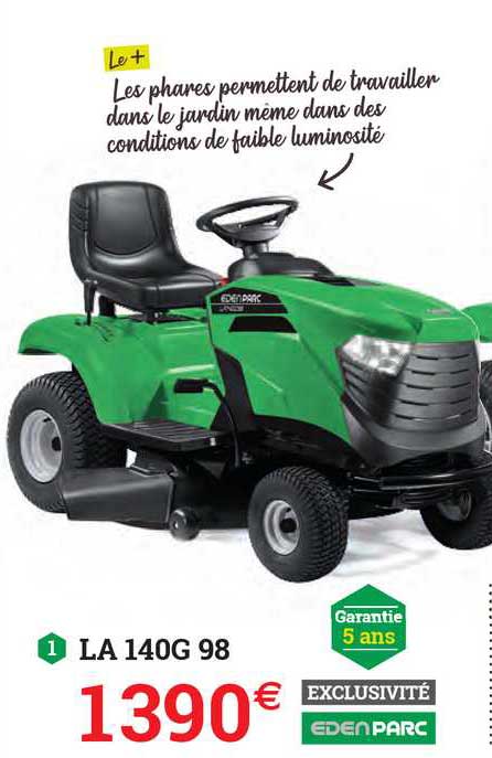 la 140g 98 eden parc