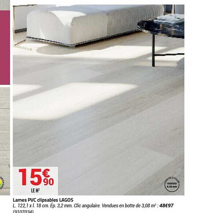 lames pvc clipsables lagos