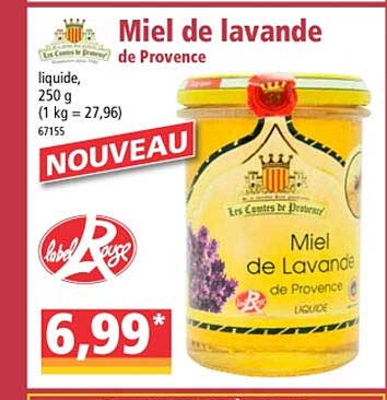 Miel De Lavande De Provence