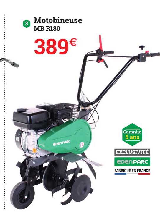 motobineuse mb r180 eden parc
