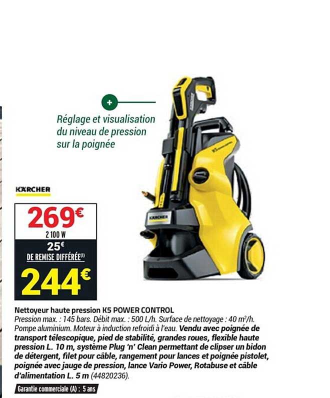 Nettoyeur Haute Pression K5 Power Control