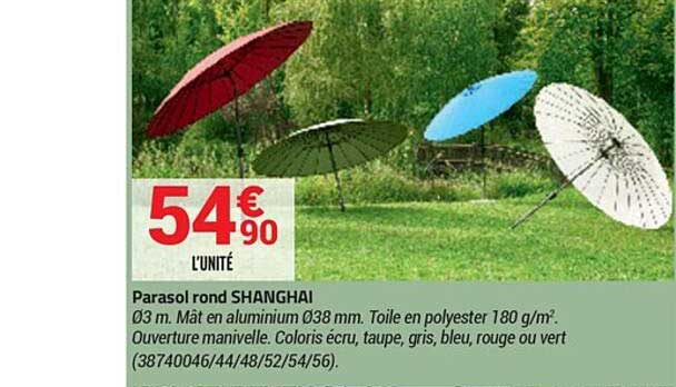 parasol rond shanghai