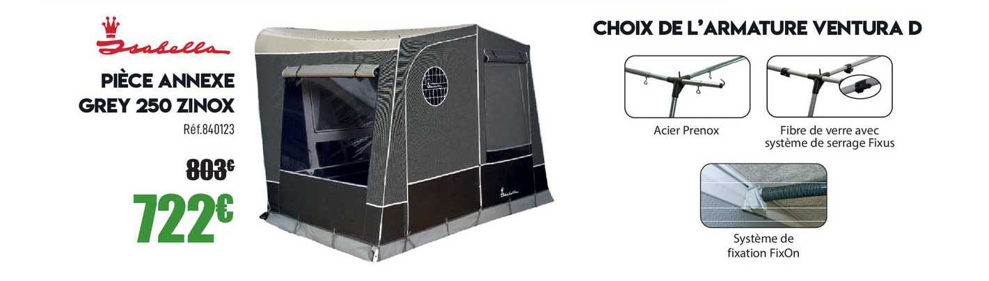 pièce annexe grey 250 zinox