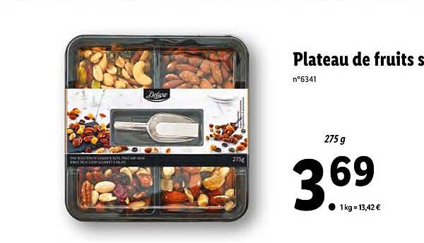 Plateau De Fruits Sec Deluxe