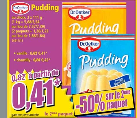 pudding dr.oetker