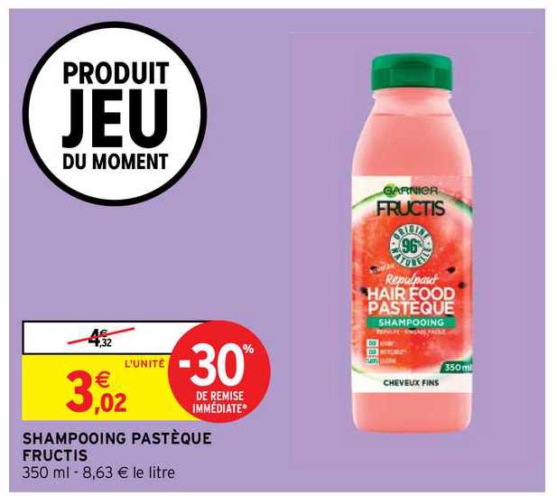 Shampooing Pastèque Fructis