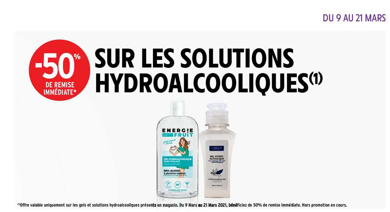 solutions hydroalcooliques