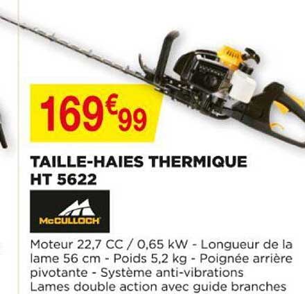 Taille-haies Thermique Ht 5622 Mc Culloch