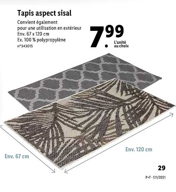 tapis aspect sisal