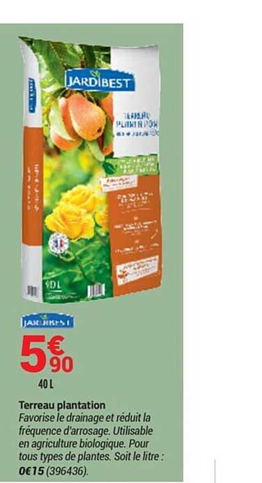 terreau plantation jardibest