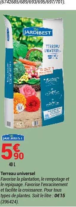 terreau univesel jardibest
